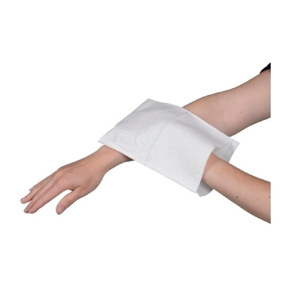 Abena, vlažne rokavice prepojene z losjonom za umivanje 15 cm x 22 cm (8 rokavic)